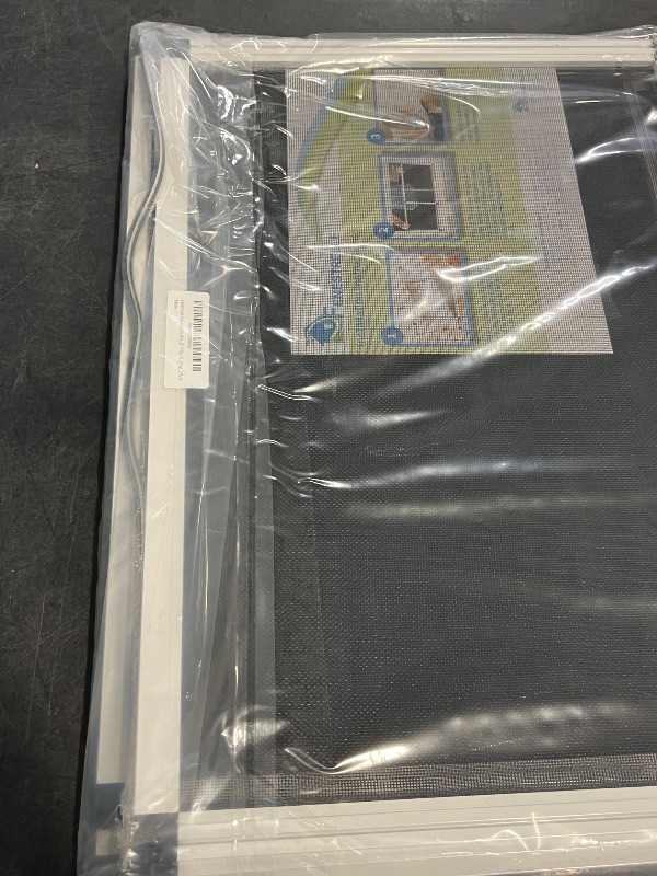 Photo 1 of Fenestrelle Expandable Window Screen – 15? H × 21?–40? W Horizontal, 2?Way Adjustable Window Screen with Flame Resistant Fiberglass Mesh, Pack of 2
