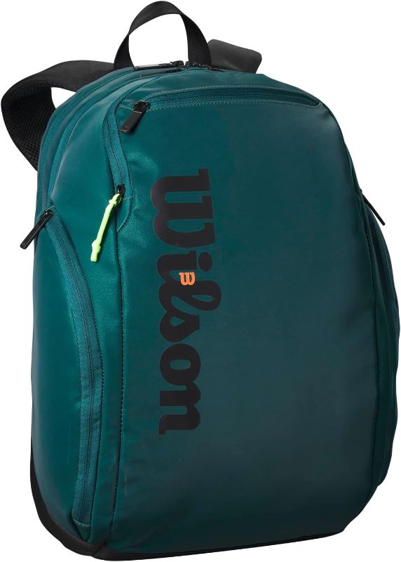 Photo 1 of WILSON Blade V9 Super Tour Tennis Racket Bags - Green/Black
