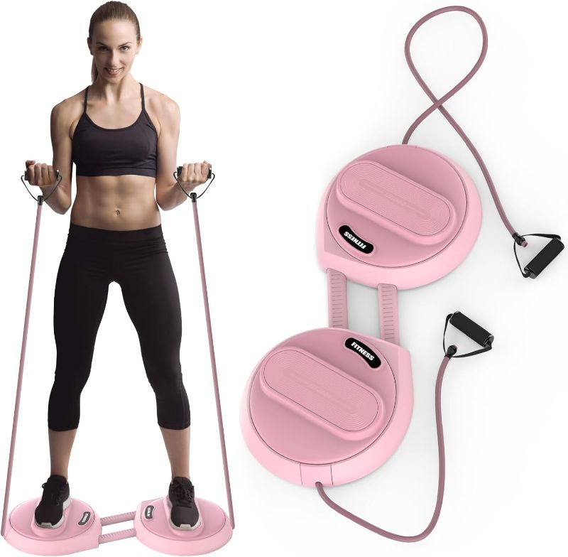 Photo 1 of Waist Twisting Machine with Counter, Adjustable Waist Twister Board for Women Belly Fat, Twist Board for Exercise, Ab Twister Board Twist Exercise Machine
