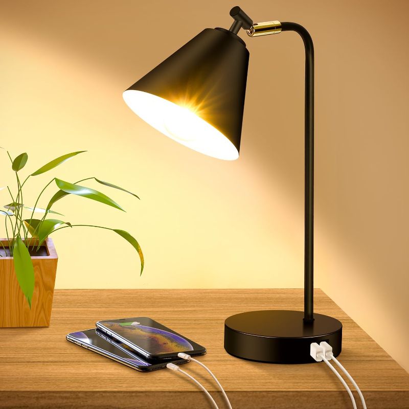 Photo 1 of Desk Lamp Table Lamp Black
