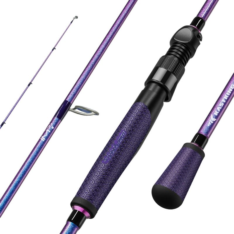 Photo 1 of KastKing Royale Legend Pro Technique Bass Fishing Rods, KastFlex IM7 Graphite Blanks, Fuji FazLite Guides, SlipLock Technology Handles, PTS Power Transition System, Custom Foregrip and Hook Keeper
