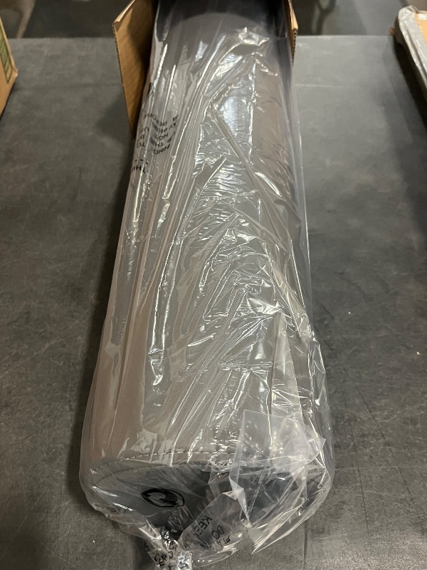Photo 1 of ForPro Full Round Bolster Pillow, Cool Grey, Oil and Stain-Resistant, for Massage and Yoga, 6” R x 26” L
