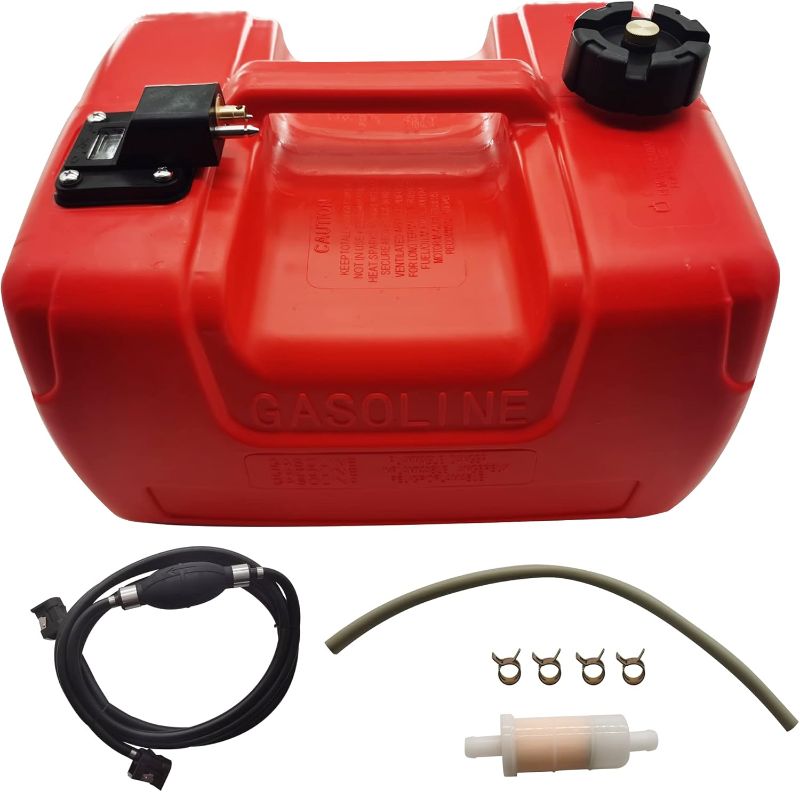 Photo 1 of DEF Portable Boat Fuel Tank 12L 3 Gallon Marine Portable Fueling Tank Replacement for Marine Outboard Motor Fuel Tank