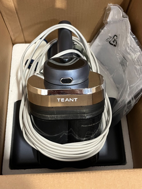 Photo 1 of Mattress Vacuum Bed Vacuum Cleaner with 253.7nm UV-C Light, Hyper Helix Motor with 16kPa Strong Suction & 33000 RPM/Min Tapping, HEPA Filter, 149? Heat & Ultrasonic & Anion for Bed and Pet
