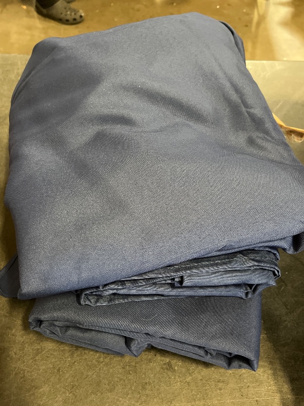 Photo 1 of 4 Pack Rectangle Tablecloth 90x132Inch Navy Blue Washable Polyester Table Cover for Wedding Dining Table Buffet Parties Banquet Decoration?Navy Blue
