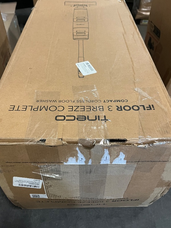 Photo 1 of *Missing Cleaner and Brush Rollers** 
 Tineco iFLOOR 3 Breeze Complete Wet Dry Vacuum Cordless Floor Cleaner and Mop One-Step Cleaning for Hard Floors
