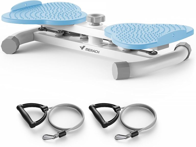 Photo 1 of MERACH Waist Twister Machine, Ab Twist Board with 300 lbs Weight Capacity, Abs Workout for Slim Waist and Core Ab Exercise, Noiseless Home Gym Exercise Equipment for Women Men
