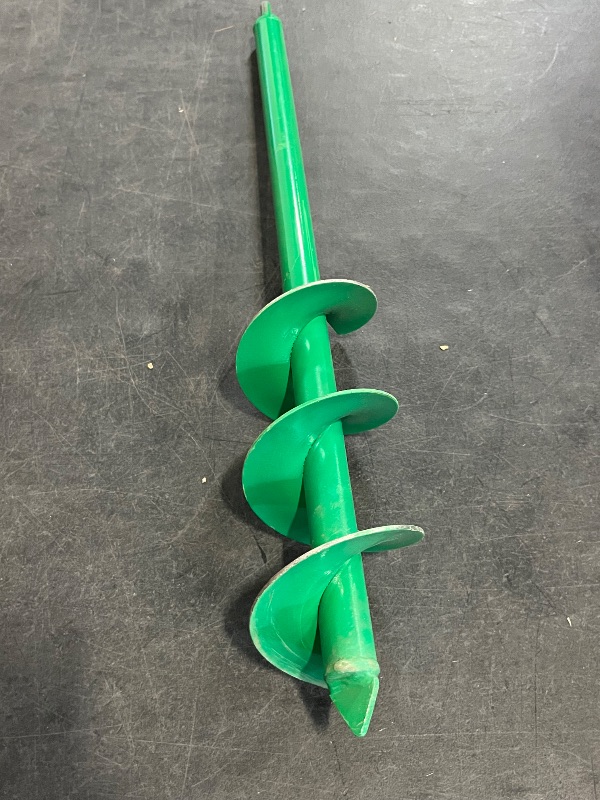 Photo 1 of Auger Drill Bit for Planting, 4x25Inch Garden Earth Auger, Spiral Drill Hole Rapid Planter Seedling & Bedding Plant,Ground Planting Drill Bit Auger Post Hole Digger for 3/8''Hex Drive Drill
