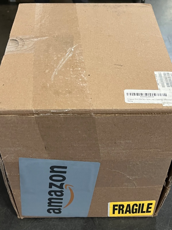 Photo 1 of NETGEAR Orbi Whole Home Tri-Band Mesh WiFi 6 Add-on Satellite (RBS760) – Works with Your Orbi WiFi 6 System - Adds Coverage up to 2,500 sq. ft. - AX5400 up to 5.4Gbps (Renewed)
