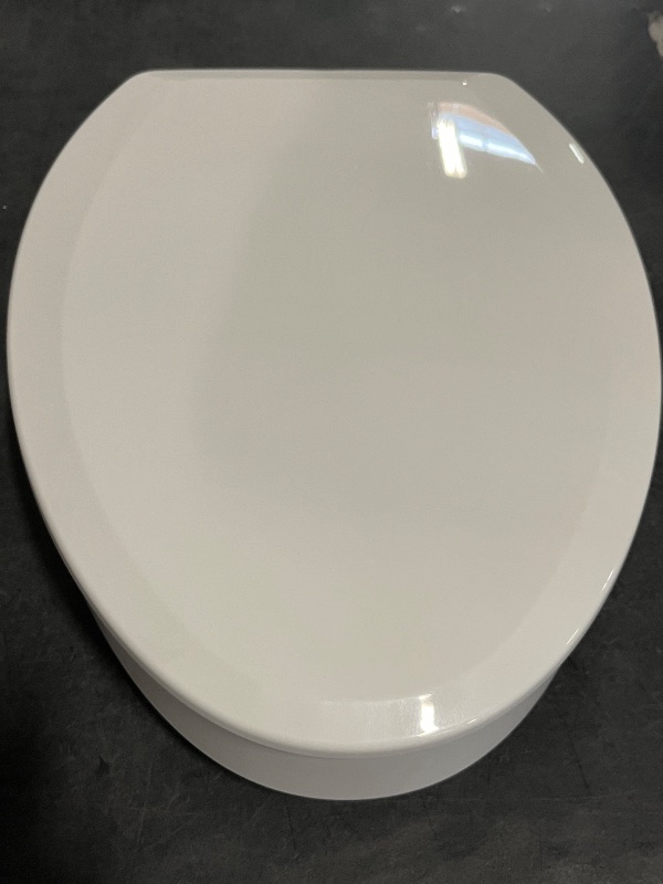 Photo 1 of Like New Raised Toilet Seats 3 inch, Elevated Toilet seat for Elderly & Limited Mobility, Slow Close, Heavy Duty, Never Loosen, Elongated Toilet seat bowl (18.5”), White
