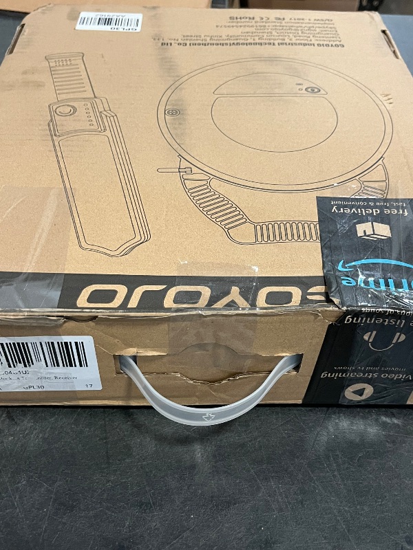 Photo 1 of GOYOJO Pipeline Blockage Detector Locator for PVC & Metal Pipes – 30M Pipe Locators Underground Sewer Wall Scanner, Adjustable Sensitivity, IP67, Includes Transmitter & Receiver with Probe Accessories
