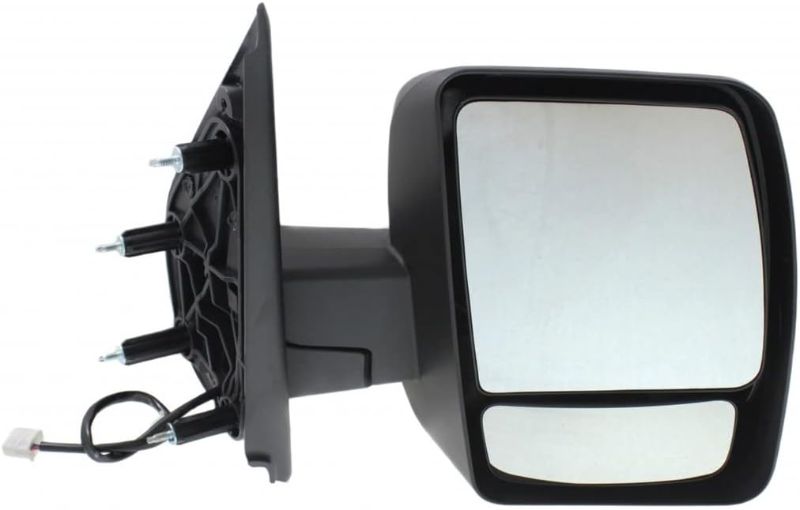 Photo 1 of For Nissan NV2500/NV3500 2012-2017 Door Mirror Passenger Side | Manual Folding | Power | Non-Heated | Textured Black | Replacement For 963011PA7E | NI1321233
