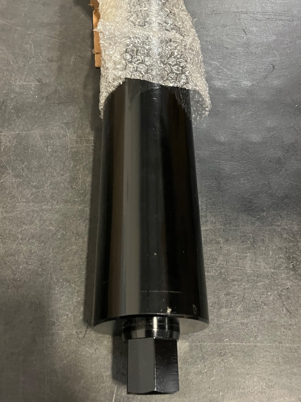 Photo 1 of 4" Diamond Core Drill Bit with 17-3/4" Total Length, 1-1/4"-7 Thread, Laser-Welded Segments for High-Performance Drilling Cured Concrete, Brick, Stone, Masonry Walls and Floors