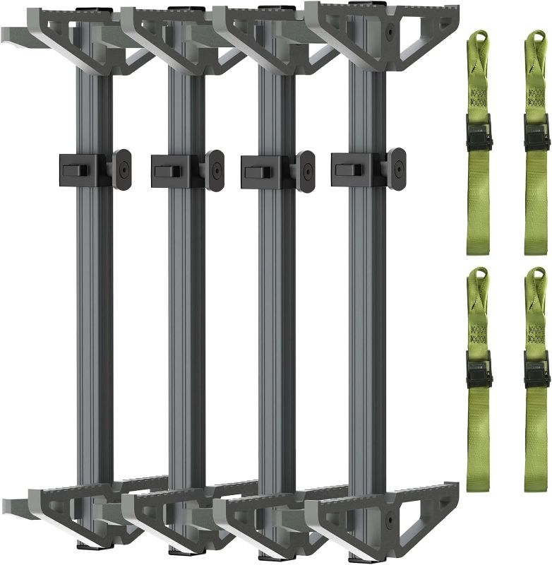 Photo 1 of Climbing Sticks, Non-Slip Tree Step Tree Climbing Sticks for Hunting, Lightweight Aluminum Hunting Climbing Steps, Climbing Stick for Tree Stand
