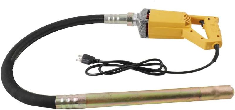 Photo 1 of Concrete Vibrator Hand Held 800W Electric Concrete Vibrator with 1.2m(3.9ft) Copper Shaft Rod Portable Pencil Cement Vibrarator for Remove Air Bubble and Mix Concrete
