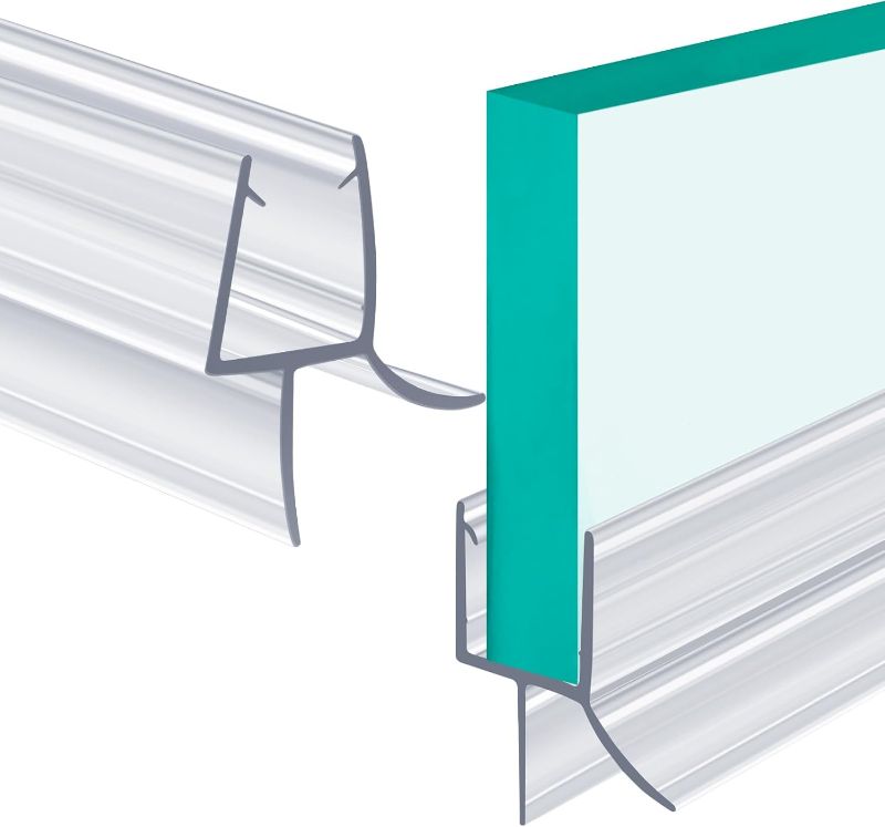 Photo 1 of POZIA Shower Door Bottom Seal (01, 1/4in)
