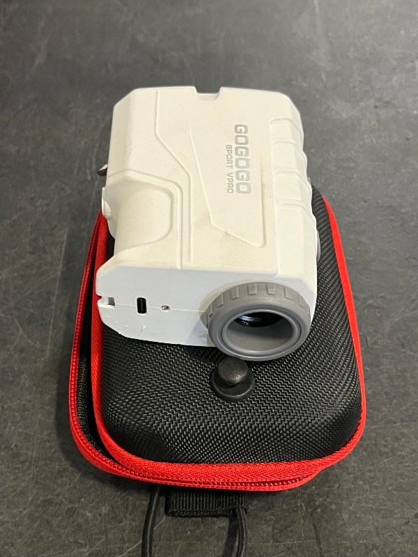 Photo 1 of Gogogo Sport Vpro Golf Rangefinder 900 Yards Slope Laser Range Finder with Pinsensor & Flag-Lock, 6X Magnification, Pulse Tech
