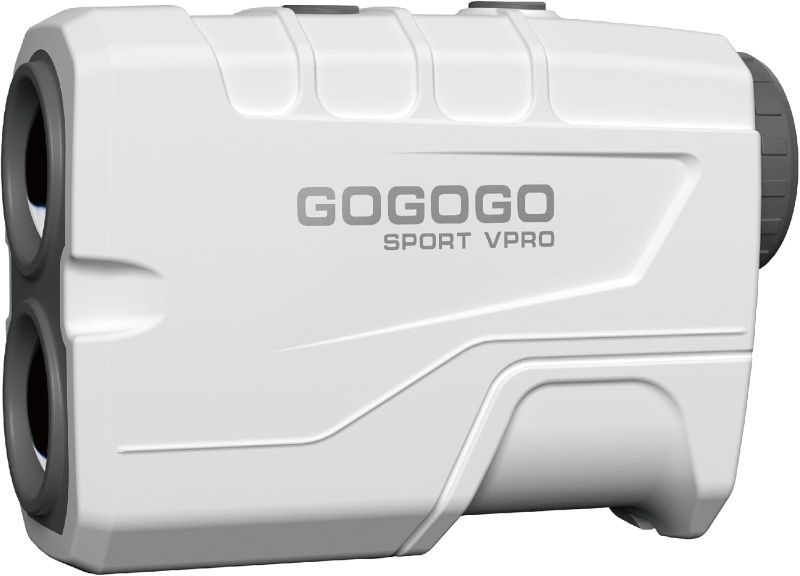 Photo 1 of Gogogo Sport Vpro Golf Rangefinder 900 Yards Slope Laser Range Finder with Pinsensor & Flag-Lock, 6X Magnification, Pulse Tech
