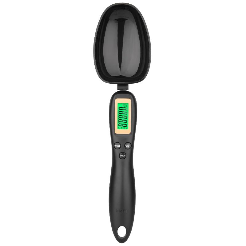 Photo 1 of Mafiti Digital Measuring Spoon, Electronic Adjustable Measuring Spoon Scale 500g / 0.1g High Precision for Kitchen Gadgets Daily Meals Pet/Dog Food Measuring Scoop
