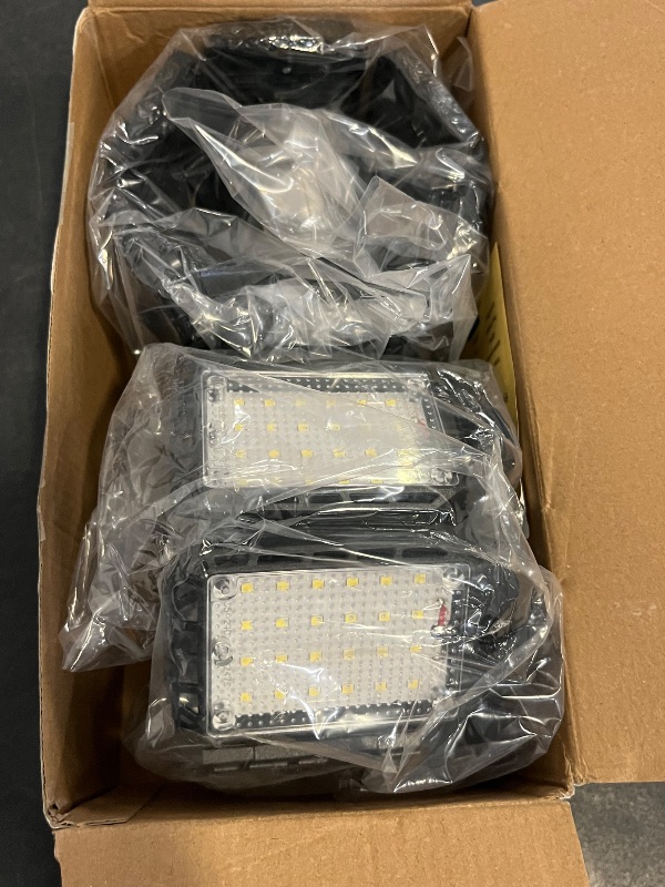 Photo 1 of LED Garage Lights Bulb 80W 6500K 3 Deformable Panels
