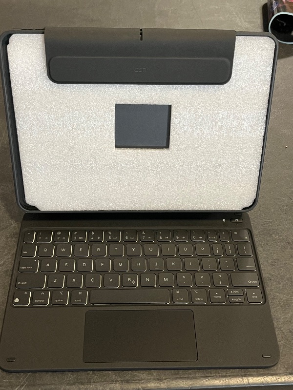 Photo 1 of Logitech Combo Touch iPad Pro 13-inch (M4)(2024) Keyboard Case - Detachable Backlit Keyboard for iPad Pro 13, Kickstand, Multi-use Mode - Midnight Black

