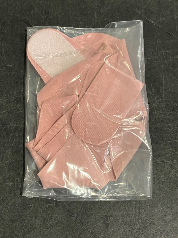 Photo 1 of V Line Lifting Mask, Soft Silicone Double Chin Reducer, Chin Strap for Sleeping - Jawline Shaper - Face Lifting Strap 23-27 Inches (Pink)
