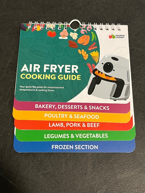 Photo 1 of Air Fryer Cheat Sheet Magnets Cooking Guide & Meat Temperature Chart Magnet 