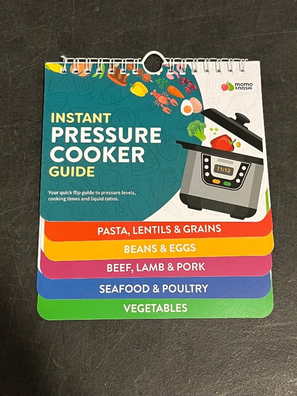 Photo 1 of Instant Pot Magnetic Cheat Sheet Magnet - Instant Pot Accessories - Cookbooks Pressure Cooker Cooking Guide - 7”x 6” Instapot Booklet - Instantpot Cooking - Kitchen Gifts for Women - Kitchen Gadgets
