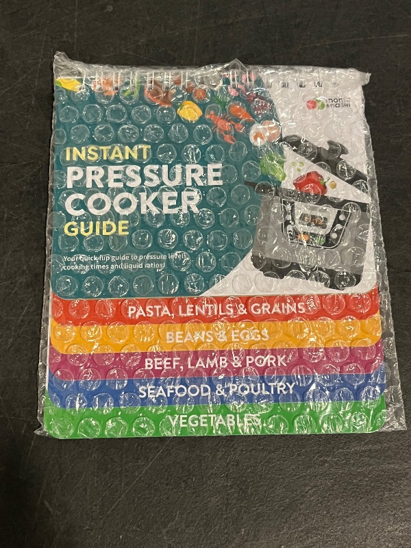 Photo 1 of Instant Pot Magnetic Cheat Sheet Magnet - Instant Pot Accessories - Cookbooks Pressure Cooker Cooking Guide - 7”x 6” Instapot Booklet - Instantpot Cooking - Kitchen Gifts for Women - Kitchen Gadgets
