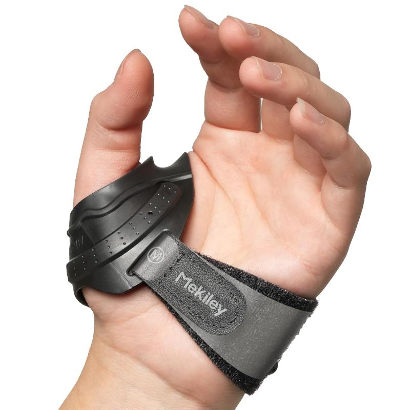 Photo 1 of (S) CMC Thumb Support Brace - with Firm Supportive Wrist Strap, Dual Density Thumb Brace Stabilizes CMC Joint, Pain Relief for Osteoarthritis for Women and Men