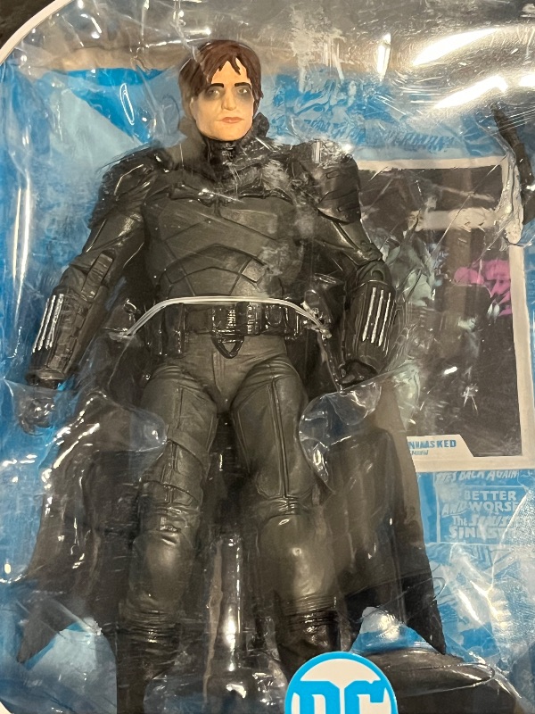 Photo 1 of Similar to Picture ** 
DC The Batman Movie 7IN Figures - Batman Drifter Unmasked
