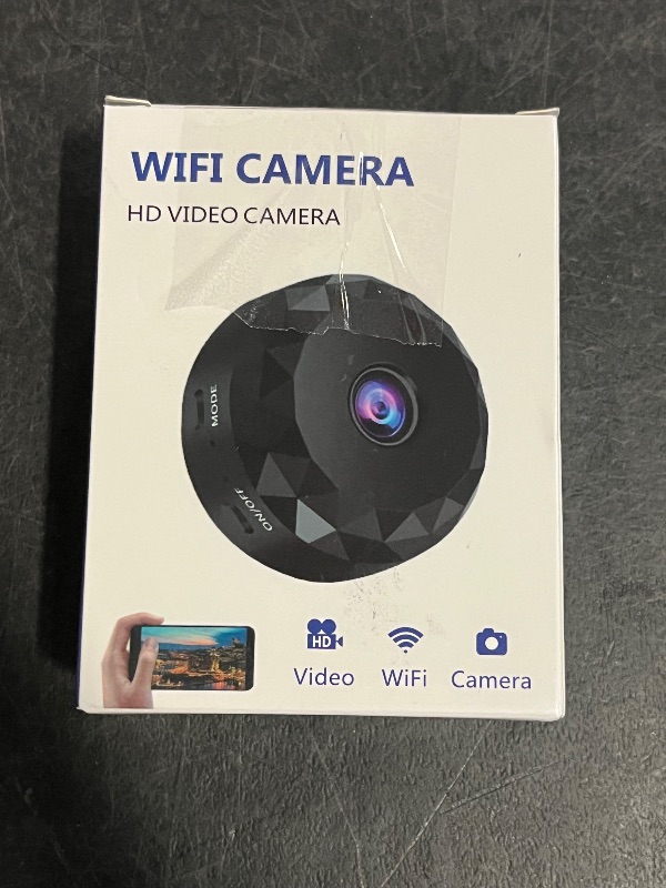 Photo 1 of Hidden Camera, 1080P Spy Camera, Mini WiFi Camera with Motion Detection & Night Vision (1 pcs)
