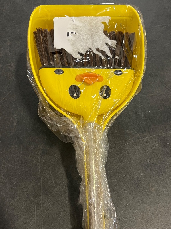 Photo 1 of Mini Broom and Dustpan Set for Kids - Cute Yellow Duck for Girls & Boys - Toddler Broom Set for Household Cleaning and Pretend Play - Perfect for Toddlers & Preschooler …
