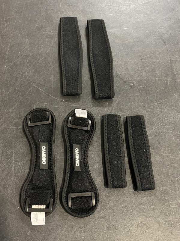 Photo 1 of CAMBIVO 2 Pack Knee Braces for Women and Men, Patella Knee Support Strap, Basketball, Running, Hiking, Volleyball, Tennis, Squats
