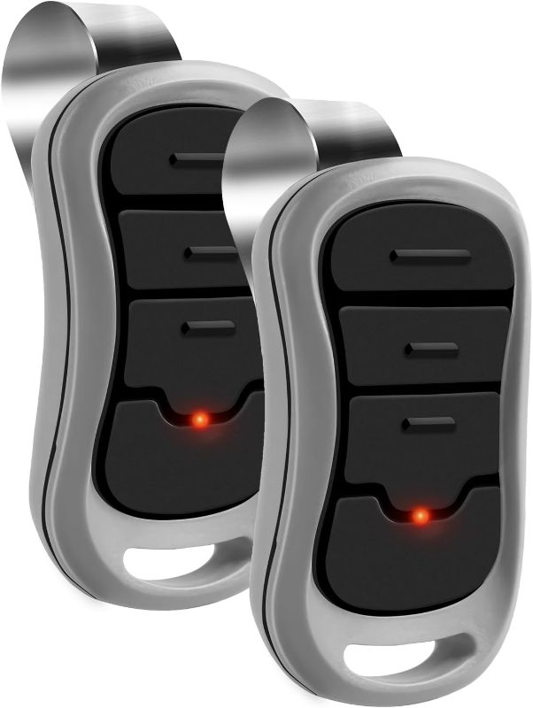 Photo 1 of 2-Pack Genie Garage Door Opener Remote Replacement - G3T-A/G3T-R/G3T-BX (1997-Current Models), 3-Year-Warranty
