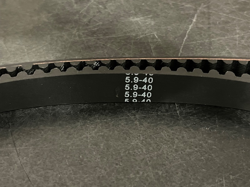 Photo 1 of 65W-46241-00 Timing Belt for Yamaha 4-Stroke 25 30 40 HP Outboard Models Sierra 18-15135

