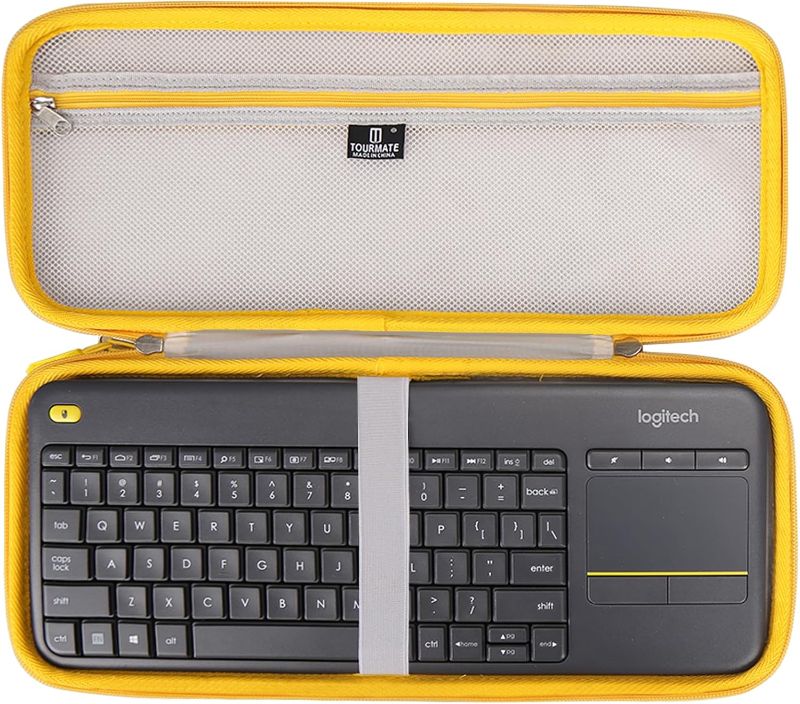 Photo 1 of Hard Storage Case for Logitech K400 Plus/MX Mechanical Mini Wireless Keyboard - Travel Case for Logitech POP Keys Touch TV/Keychron K1 Keyboard (Box Only)
