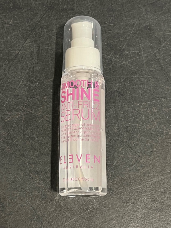 Photo 1 of ELEVEN AUSTRALIA Anti-Frizz Serum - Smooth & Shine For Silky Hair | Frizz Control | Adds Shine | Lightweight Formula | Tames Flyaways | 2 Fl Oz

