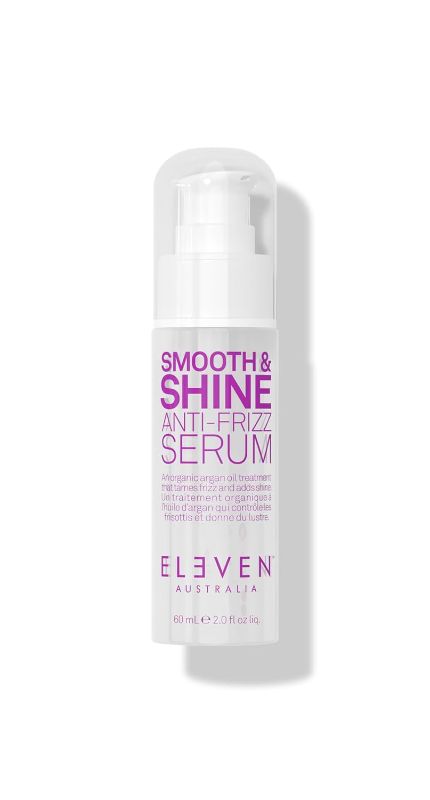 Photo 1 of ELEVEN AUSTRALIA Anti-Frizz Serum - Smooth & Shine For Silky Hair | Frizz Control | Adds Shine | Lightweight Formula | Tames Flyaways | 2 Fl Oz
