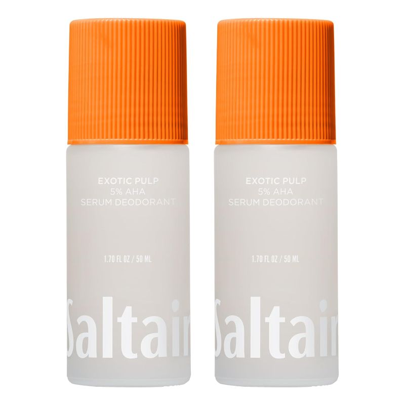 Photo 1 of *One Like New One New* 
Saltair Exotic Pulp Essentials – AHA Serum Deodorant 2-Pack 