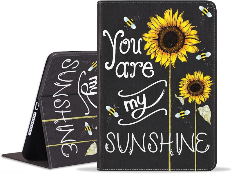 Photo 1 of *Similar to Picture** 
Case for Samsung Galaxy Tab A9 Plus 11 Inch 2023 Model (SM-X210/X216/X218), Protective Leather Case, Adjustable Stand Auto Wake/Sleep Smart Case - Sunflower, You are My Sunshine
