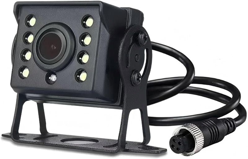 Photo 1 of *Minor Damaged* 
EVERSECU Wired Backup Camera, 12V-24V Wide Range Input? Reversing Camera, Waterproof Night Vision Wide View Angle Rear View Camera with 4 Pin Aviation Connector for RV Camper Truck Trailer Bus Van
