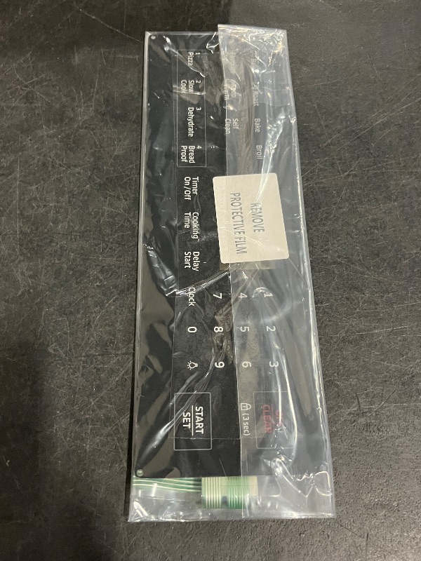 Photo 1 of WKZO NX58H5600SS Membrane Switch Touchpad for Samsung Range Oven NX58H5600SS/AA NX58J5600SG NX58F5700WS NX58M5600SB,DG34-00027B Stove Touch Panel Replaces DG34-00027A PS11735749 AP5986689
