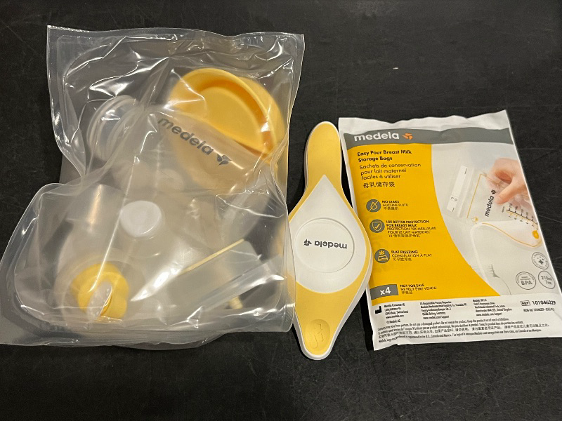 Photo 1 of Medela Harmony Manual Breast Pump, Compact Swiss Design with PersonalFit Flex Shields and Medela's 2-Phase Expression Technology
