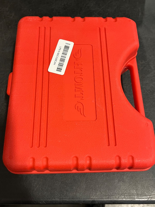 Photo 1 of Brake Bleeder Kit with Hand Held Vacuum Pump and Adapters, with Vacuum Brake Bleeder Pump Pressure Gauge for Automotive Car Motorbike(red)
