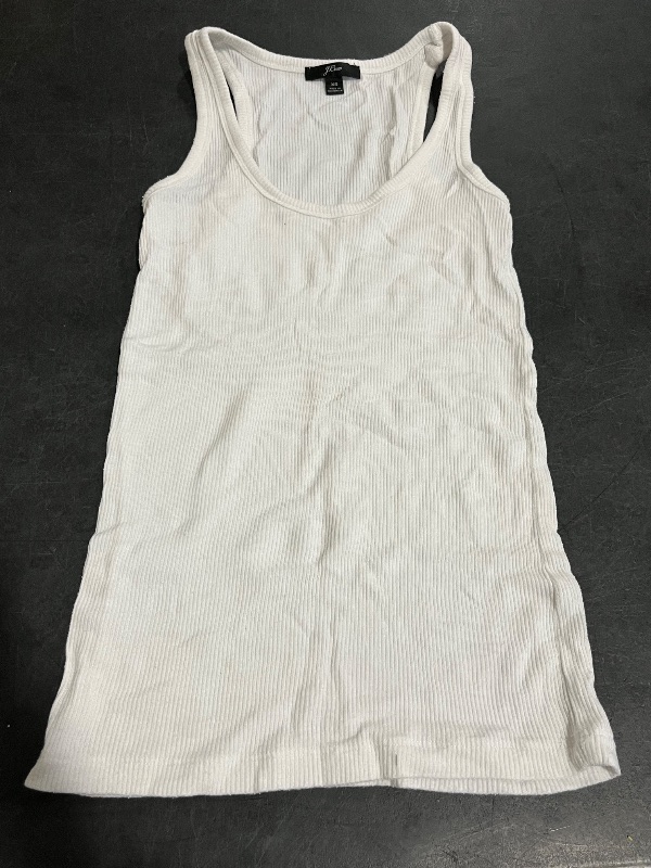 Photo 1 of XS Tank Top for Women Crew Neck Sleeveless Basic Slim Fit Workout Summer Outfits Fashion Clothing 2025
