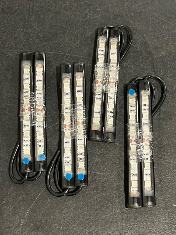 Photo 1 of Botepon Upgraded Boat Interior Lights, No Drill Install Marine LED Lights with Adhesive & IP67 Waterproof, Boat Deck/Cockpit Lighting for Night Fishing Safety, White
