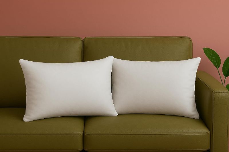 Photo 1 of Trendy Home 12x20 Throw Pillow Insert (Pack of 2, White), Bed and Couch Pillows Stuffer Hypoallergenic, Lumbar Support Decorative Home Outdoor Pillow Filler (Non Woven, 2 Pack)
