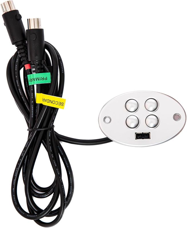 Photo 1 of Uetmulik Power Recliner Lift Chair Raffel Systems 4 Button 5 Pin Hand Control Model CTR UR2 01 Replacement with USB
