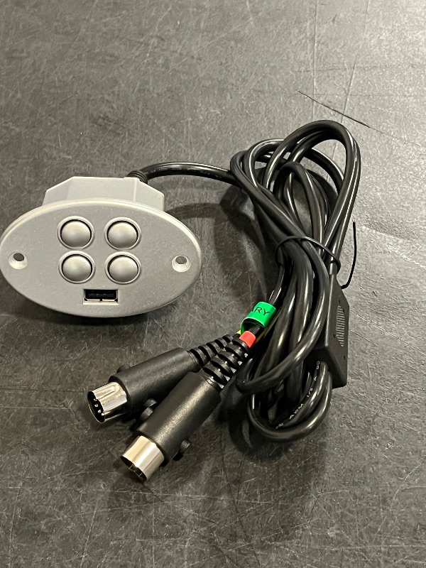 Photo 1 of Uetmulik Power Recliner Lift Chair Raffel Systems 4 Button 5 Pin Hand Control Model CTR UR2 01 Replacement with USB
